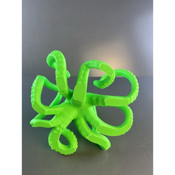 3D Printed Octopus Phone Holder Terrarium Aquarium Desk Decor Nautical - Picture 7 of 9